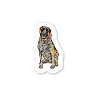 A Pretty Large Breed English Sticker | Artistshot