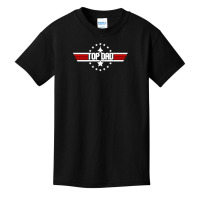 Top Dad Top Gun Basic Youth T-shirt | Artistshot