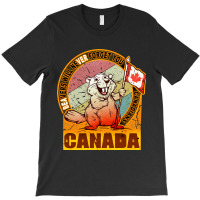 Beaver Canada Flag T-shirt | Artistshot