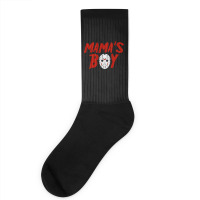 Mama´s Boy I Wish It Was Friday Halloween Socks | Artistshot