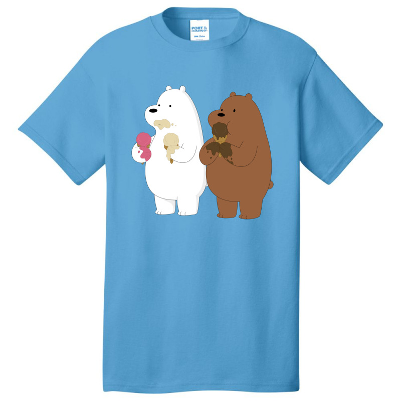 We Bare Bears Ice Cream Basic T-shirt by creaker | Artistshot