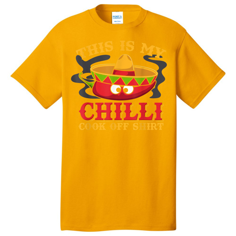 Chili Cook Off Gifts  Chili Cook Off Chili Cookoff Basic T-shirt by MaragretPolino | Artistshot