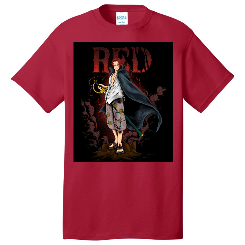 One Piece Film Red Film Basic T-shirt by abelpollich | Artistshot