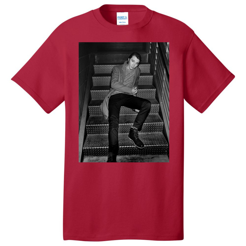 Is Paul Dano Black And White Basic T-shirt by FRITZAUL | Artistshot