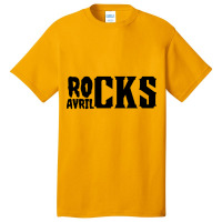 Avril Rocks Basic T-shirt | Artistshot