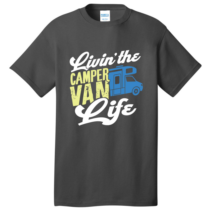 Camp Camping Camper Basic T-shirt by Evelyn D Adkins | Artistshot