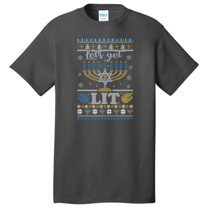 Hanukkah Basic T-shirt | Artistshot