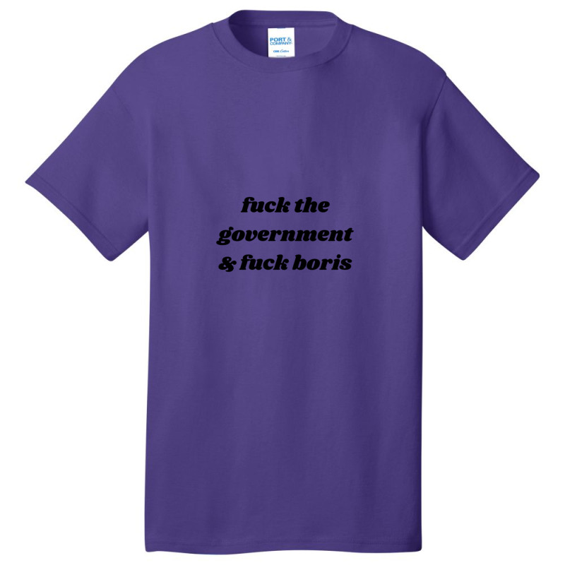 Fuck Boris Basic T-shirt by MARIASANTIAGO | Artistshot