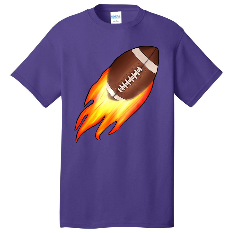 American Football Basic T-shirt by Evelyn D Adkins | Artistshot