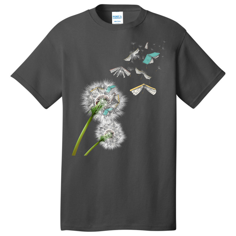 Dandelion Books Reading Basic T-shirt by AaronFosterJr. | Artistshot