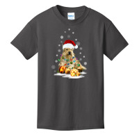 Berger Picard Dog Lights Christmas Matching Family T Shirt Basic Youth T-shirt | Artistshot