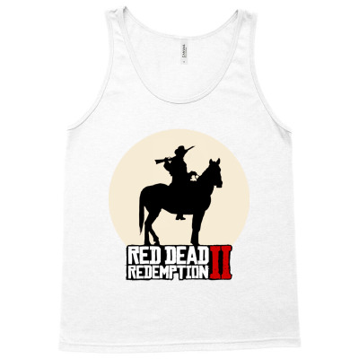 Series Red Moon Cowboy Tank Top Designed By Caprotocol