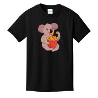 Koala Eating Chicken Wings Fast Food Tasty Basic Youth T-shirt | Artistshot