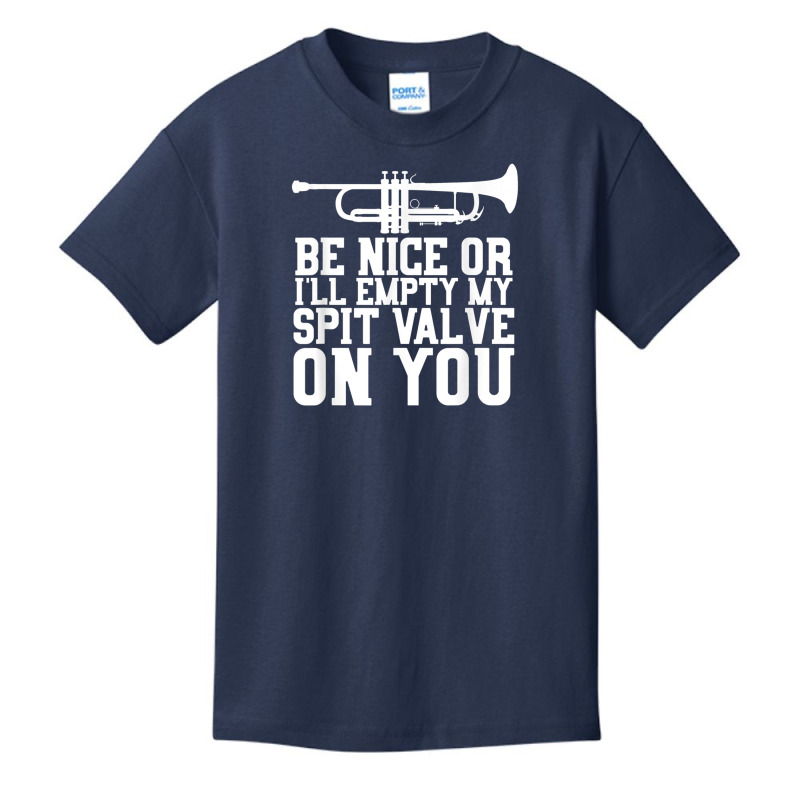 Empty Spit Valve - Trumpet Shirt For Trumpet Player Basic Youth T-shirt | Artistshot