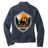 Yosemite National Park Ladies Denim Jacket | Artistshot