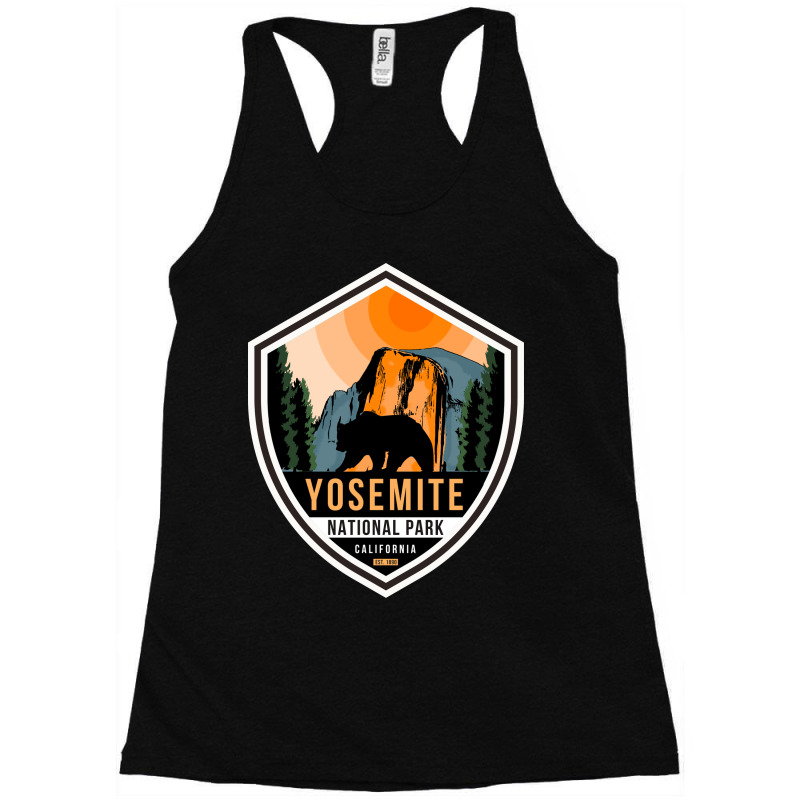 Yosemite National Park Racerback Tank by DonieRan | Artistshot