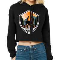 Yosemite National Park Cropped Hoodie | Artistshot