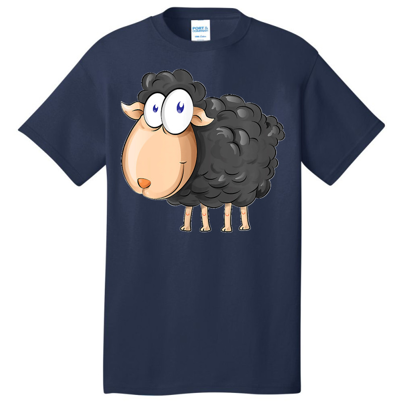 Funny Black Baa Sheep Basic T-shirt | Artistshot