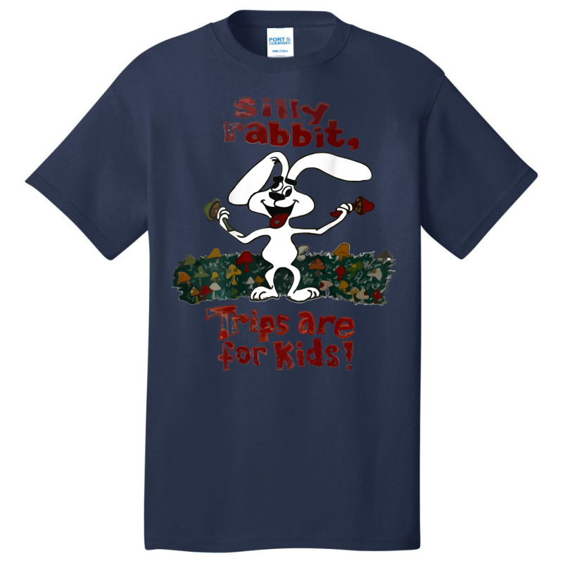 Vintage Silly Rabbit Trips Are For Kids Basic T-shirt | Artistshot