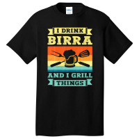 Tunisian Moroccan Algerian Italian Beer Lover Amazigh Birra Basic T-shirt | Artistshot