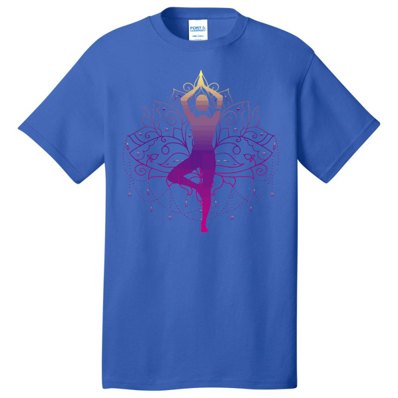 Meditation Yoga   Meditation And Yoga 5 Basic T-shirt by jimmymarquita | Artistshot