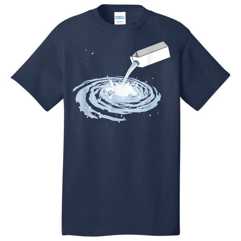 Cute Milk Milky Way Galaxy Outer Space Basic T-shirt by StaceyKerry | Artistshot