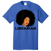 Librarian Appreciation Afro American Bookworm Library T Shirt Basic T-shirt | Artistshot