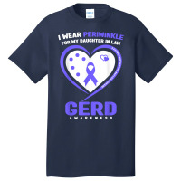 I Wear Periwinkle For My Daughter In Law Gerd Awareness T Shirt Basic T-shirt | Artistshot