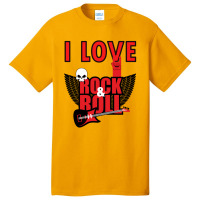 I Love Rock And Roll Basic T-shirt | Artistshot