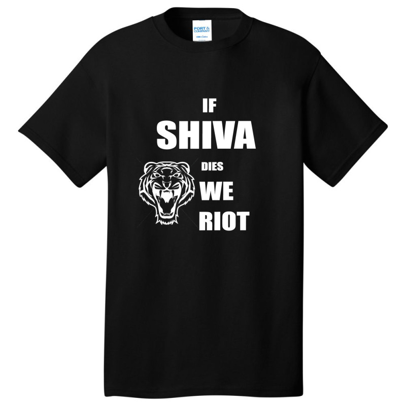 The Walking Dead Season 7 Shiva If Shiva Dies We Riot Basic T-shirt by mckeebeckett3l9yxd | Artistshot