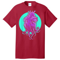 Octopus Tentacles Anatomical Heart Cardiologist Heart Expert Basic T-shirt | Artistshot