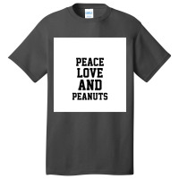 Peace Love And Peanuts  Chiffon Top Basic T-shirt | Artistshot