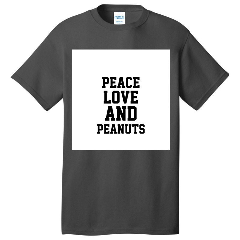 Peace Love And Peanuts  Chiffon Top Basic T-shirt | Artistshot