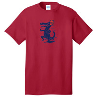 Old School Gator Football Basic T-shirt | Artistshot