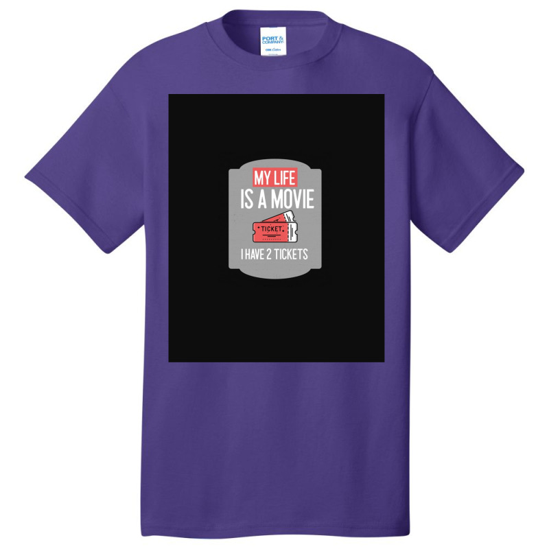 My Life As A Movie Basic T-shirt | Artistshot