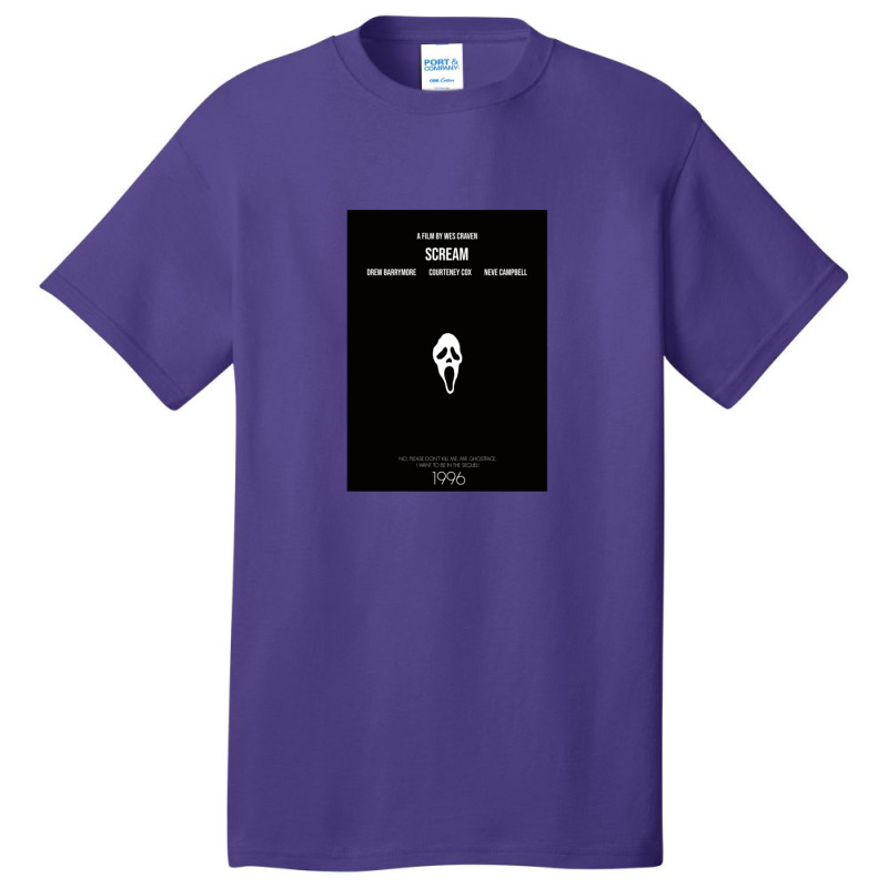 Scream Minimalist Movie Poster Basic T-shirt | Artistshot