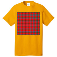 Binning Plaid Tartan Scottish Basic T-shirt | Artistshot