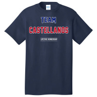 Distressed Team Castellanos Proud Family Last Name Surname T Shirt Basic T-shirt | Artistshot