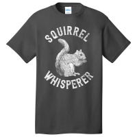 Vintage Squirrel Lover Gifts Squirrel Whisperer Basic T-shirt | Artistshot