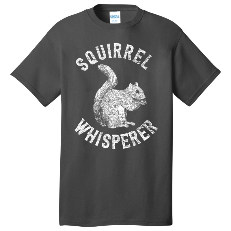 Vintage Squirrel Lover Gifts Squirrel Whisperer Basic T-shirt | Artistshot