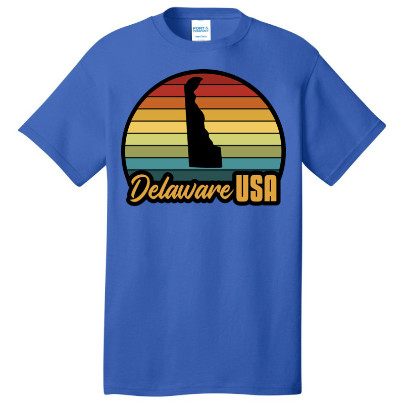 Delaware Usa Love Basic T-shirt | Artistshot