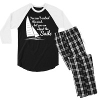 The Sails Funny Quotes Men's 3/4 Sleeve Pajama Set | Artistshot