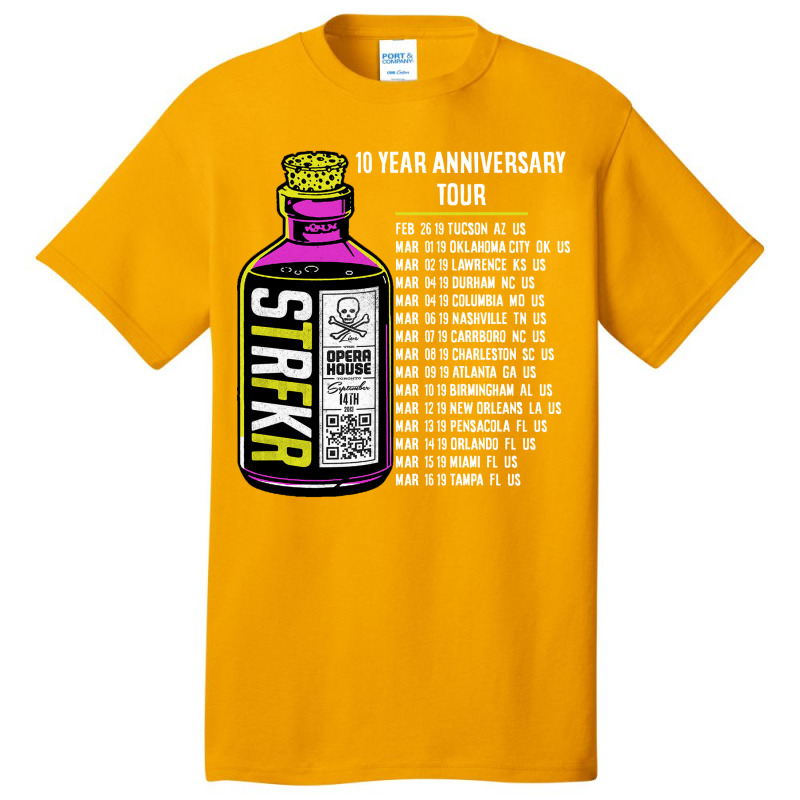 Joshua Hodges 10 Year Anniversary Tour 2019 Back Basic T-shirt by fariosbake901216 | Artistshot