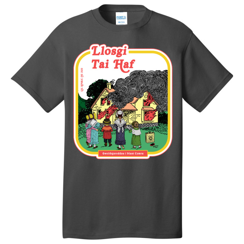 Llosgi Tai Haf (plant Cymru) Basic T-shirt | Artistshot