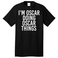 Im Oscar Doing Oscar Things Christmas Basic T-shirt | Artistshot