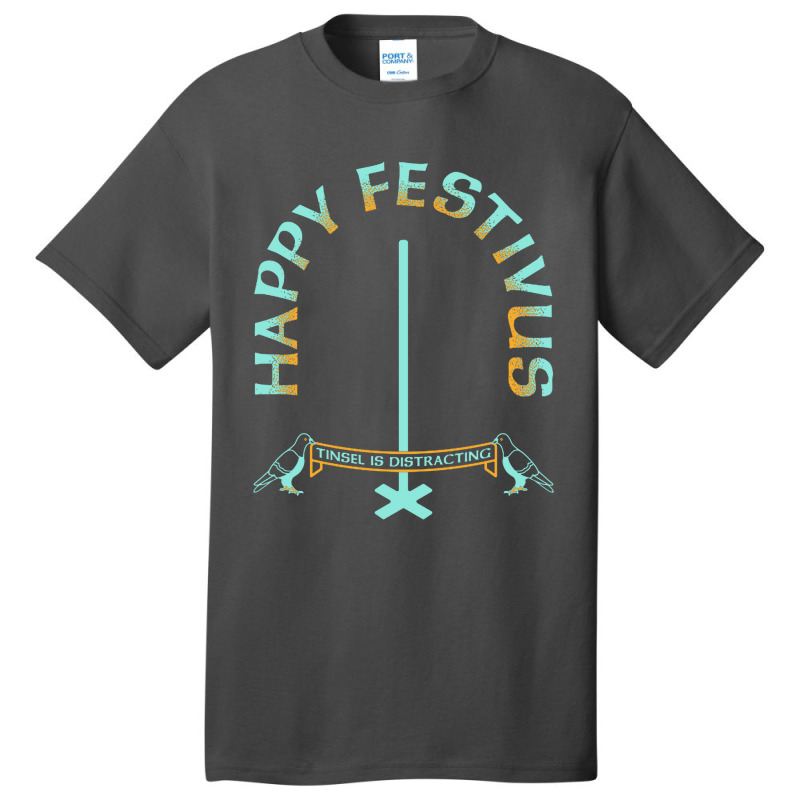 Happy Festivus Basic T-shirt by Ganden | Artistshot