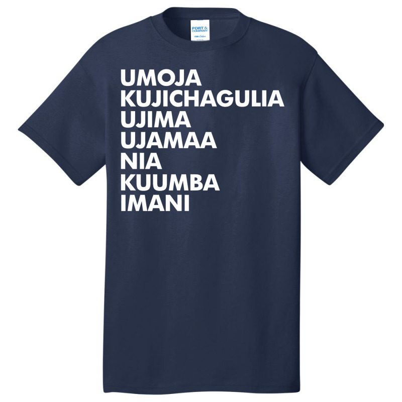 Kwanzaa   Seven Principles Premium T Shirt Basic T-shirt by ayedencoplon | Artistshot