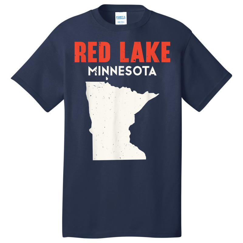 Red Lake Minnesota Usa State America Travel Minnesotan T Shirt Basic T-shirt | Artistshot