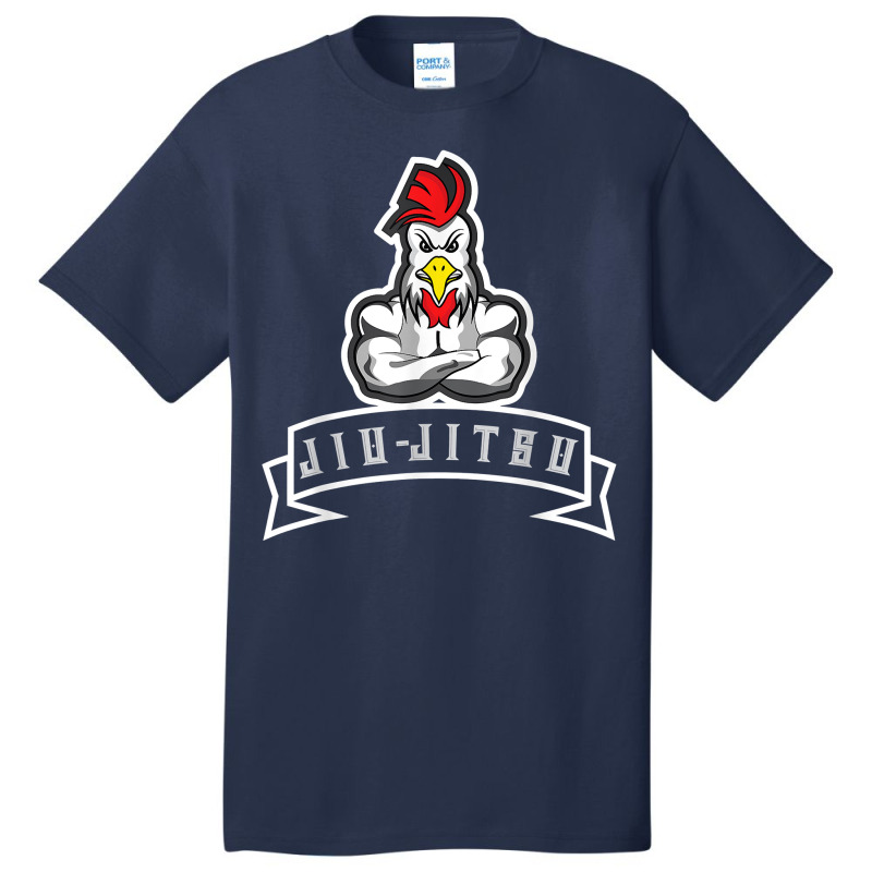 Strong Rooster Brazilian Jiu Jitsu Bjj Martial Arts Fighter T Shirt Basic T-shirt by toraprqwfg | Artistshot