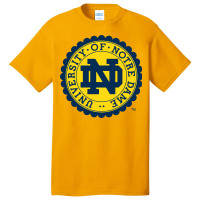 University Notre D Basic T-shirt | Artistshot